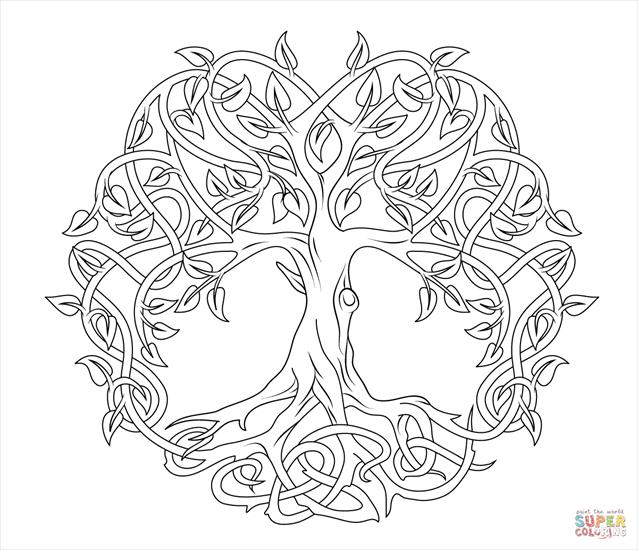 Kolorowanki antystresowe - celtic-tree-of-life-coloring-pages.png