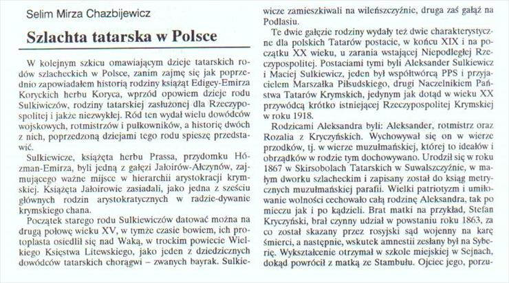 Tatarzy polscy - Chazbijewicz S.M. - Szlachta tatarska w Polsce1.JPG