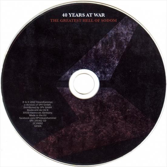 2022 40 Years At War - The Greatest Hell Of Sodom FLAC - CD.jpg