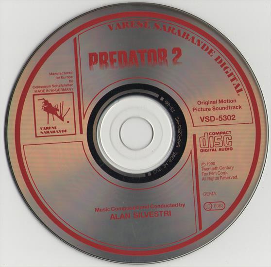 Predator 2 Orginal Motion Picture Soundtrack 1990 - CD.jpg