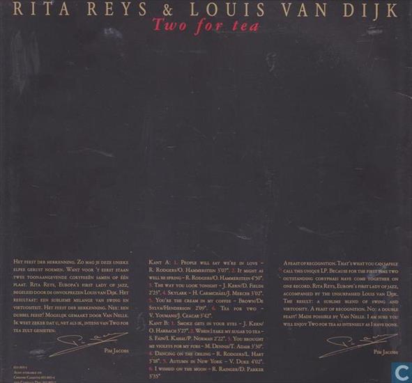 1987 - Rita Reys  Louis Van Dijk - Two For Tea - back.jpg